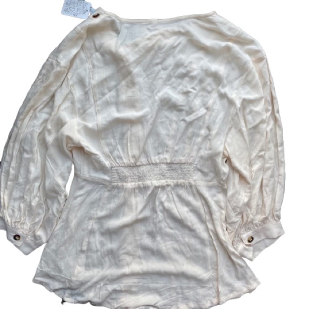 NWT Free People Get Together Tunic Ivory - Picture 3 of 4